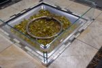 AZ Patio Heaters Glass Wind Screen  22" Square