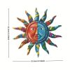 Creative Metal Sun Wall Decor – Outdoor & Indoor Wall Art