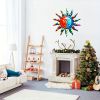 Creative Metal Sun Wall Decor – Outdoor & Indoor Wall Art