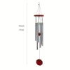 1pc Memorial Wind Chimes – 6 Metal Tubes for Garden, Yard & Patio