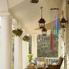 1pc Outdoor Wind Chimes with 12 Colored Aluminum Tubes – Commemorative Garden Decor for Family, Courtyard & Yard