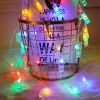 1pc; Photo Clip String Lights Home Decor Indoor/Outdoor; Battery Powered String Lights Lamp Decor 9.85ft 20LED (Not Included Battery)