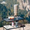 600ml Stainless Steel Camping Sherpa Bowl with Measurement Scale – Open Fire & Snow Melt Safe
