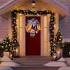 Halloween Skull Door Hanging Flower Garland Horror Party Decoration