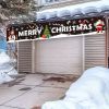 1pc Large Merry Christmas Banner – Santa Claus Holiday Sign for Indoor & Outdoor Decor