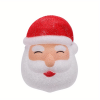 1pc Christmas Santa Porch Light Covers – Outdoor Holiday Decoration