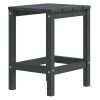 Patio Adirondack Chair with Footstool & Table – HDPE Anthracite