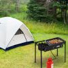 Outdoor High-Pressure Propane Camp Stove – 3 Burner Cast Iron Cooker (225,000 BTU)