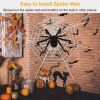 Halloween Decorations Spider – 59" Scary Outdoor Spider with 126" Tarantula Web