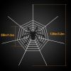 Halloween Decorations Spider – 59" Scary Outdoor Spider with 126" Tarantula Web