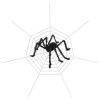 Halloween Decorations Spider – 59" Scary Outdoor Spider with 126" Tarantula Web