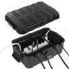 Large Outdoor Electrical Box, IP54 Waterproof Extension Cord Cover Weatherproof, Protect Outlet, Plug, Socket, Timer, Power Strip.