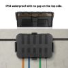 Large Outdoor Electrical Box, IP54 Waterproof Extension Cord Cover Weatherproof, Protect Outlet, Plug, Socket, Timer, Power Strip.