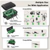 Large Outdoor Electrical Box, IP54 Waterproof Extension Cord Cover Weatherproof, Protect Outlet, Plug, Socket, Timer, Power Strip.
