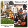 Waterproof Solar-Powered Halloween Scarecrow Stake Light for Garden, Yard & Lawn