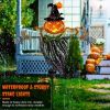Waterproof Solar-Powered Halloween Scarecrow Stake Light for Garden, Yard & Lawn