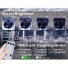 Christmas Lights Outdoor, 197 FT 580 LED Christmas Decorations Lights/Waterproof String Fairy Lights Plug in with 8 Modes and Timer