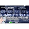 105ft Outdoor Christmas Decoration Lights,1000 LED 8 Modes Curtain Fairy Lights with 50 Drops,Plug in,Waterproof,Timer,Memory Function