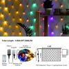 9.8*6.5FT Christmas Mesh Net Light,360 LED Net Light with 8 Modes&Remote,Connectable Net String Christmas Lights