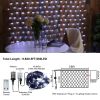 9.8*6.5FT Christmas Mesh Net Light,360 LED Net Light with 8 Modes&Remote,Connectable Net String Christmas Lights