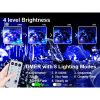 9.8*6.5FT Christmas Mesh Net Light,360 LED Net Light with 8 Modes&Remote,Connectable Net String Christmas Lights