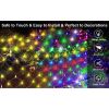 9.8*6.5FT Christmas Mesh Net Light,360 LED Net Light with 8 Modes&Remote,Connectable Net String Christmas Lights