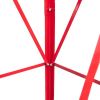 8FT Weather-Resistant Red Garden Windmill