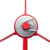 8FT Weather-Resistant Red Garden Windmill