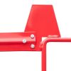 8FT Weather-Resistant Red Garden Windmill