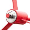 8FT Weather-Resistant Red Garden Windmill