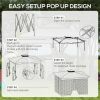Party Tent – Foldable Pop-Up Canopy Gazebo