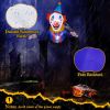 3.3 FT Halloween Inflatable Clown Broke Out from Window Outdoor Decorations, Scary Blow up Decor with Built-in LED Lights for Holiday Party
