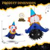 3.3 FT Halloween Inflatable Clown Broke Out from Window Outdoor Decorations, Scary Blow up Decor with Built-in LED Lights for Holiday Party