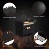 4-in-1 Portable Outdoor Pizza Oven with 12-Inch Pizza Stone