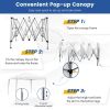 10 x 10 Ft Outdoor Pop-Up Patio Canopy for Beach & Camping