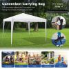 10 x 10 Ft Outdoor Pop-Up Patio Canopy for Beach & Camping