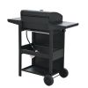 4-Burner Propane Gas Grill with Stainless Steel Construction, 34,000 BTU
