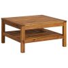 7-Piece Acacia Wood Patio Lounge Set with Cushions