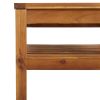 7-Piece Acacia Wood Patio Lounge Set with Cushions