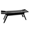 Folding Charcoal BBQ Grill Stainless Steel Grill with Shelf