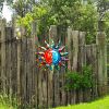 1pc, Creative Metal Sun Wall Decor, Metal Wall Art Decorative Pendant, Celebration Decor