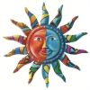 Creative Metal Sun Wall Decor – Outdoor & Indoor Wall Art