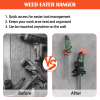2PCS Weedeater Hanger Wall Mount for Garage, Weed Wacker & Trimmer Organizer