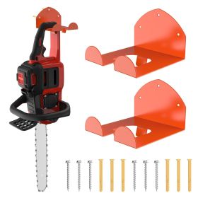 2PCS Weedeater Hanger Wall Mount for Garage, Weed Wacker & Trimmer Organizer