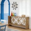 Farmhouse Console Table 70.9" Sofa Table with Storage Shelf