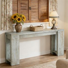 Farmhouse Wooden Console Table, Sofa Table, Entryway & Foyer Table