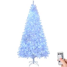 9 FT Pre-Lit Artificial Christmas Tree – 2000 Branch Tips, 650 LED Lights with Remote Control
