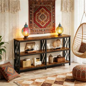 3-Tier Console Table – Multifunctional Sofa, Living Room, Display Desk, Fashionable & Sturdy