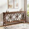 Industrial Console Table – Sofa Table, Entryway Storage Desk