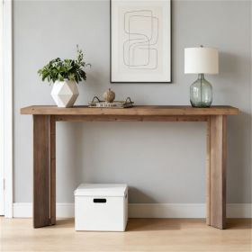 Extra Long Solid Wood Console Table – 70.9" Farmhouse Sofa Table for Entryway, Foyer, or Living Room